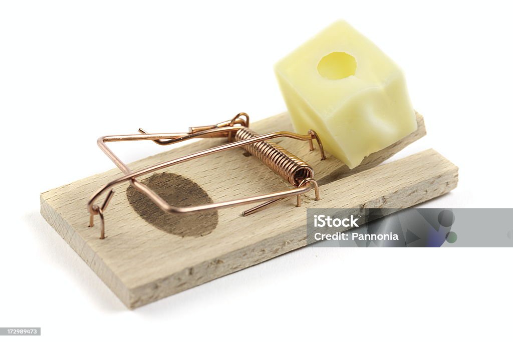 Mousetrap Mousetrap with cheese Cheese Stock Photo