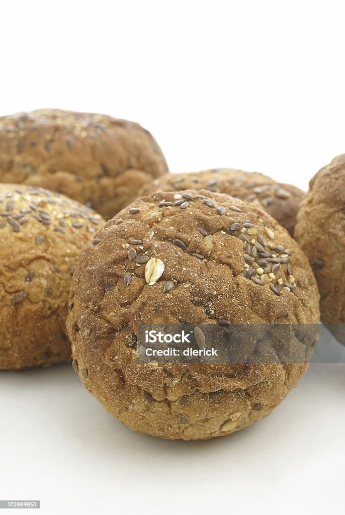 Vollkorn-Brötchen - Lizenzfrei Backen Stock-Foto