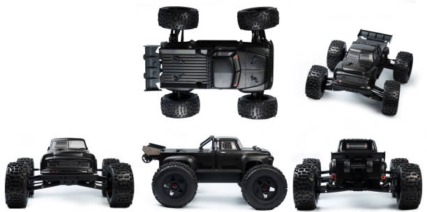 istock Black monster truck 1729899880