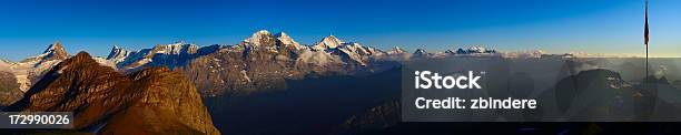 Eiger Al Atardecer Foto de stock y más banco de imágenes de Aire libre - Aire libre, Alpes Bernese, Alpes Europeos