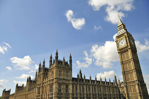 Cтоковое фото Здание парламента, площадь London