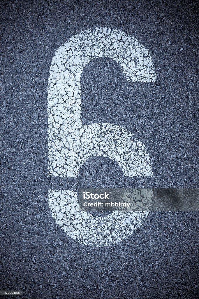 Número 6 - Foto de stock de Abstracto libre de derechos