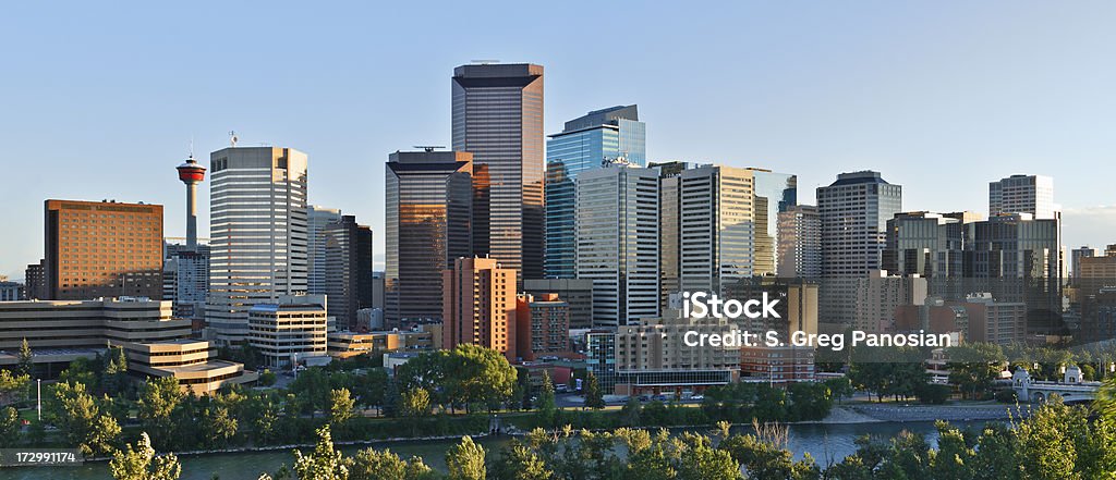 Horizonte de Calgary - Foto de stock de Aire libre libre de derechos