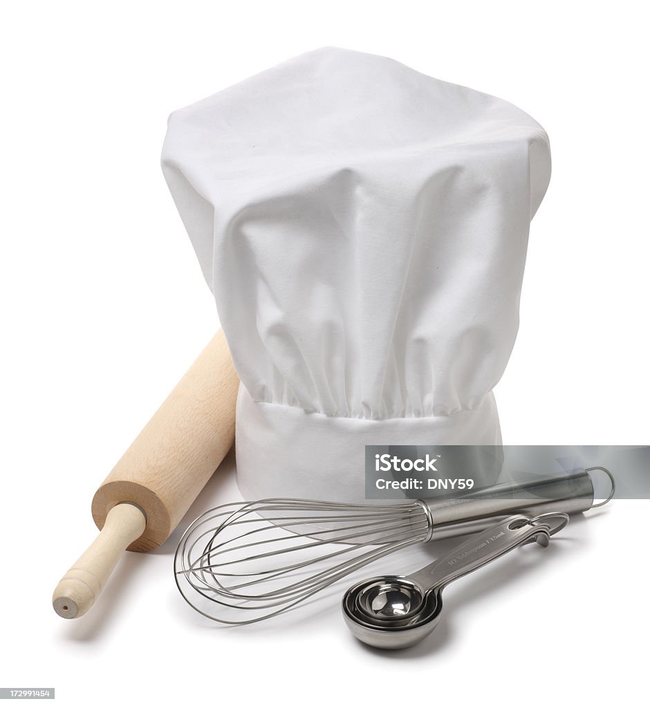 Lo Chef - Foto stock royalty-free di Cappello da cuoco