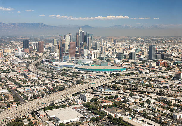 istock Downtown Los Angeles Aerial View 172991849