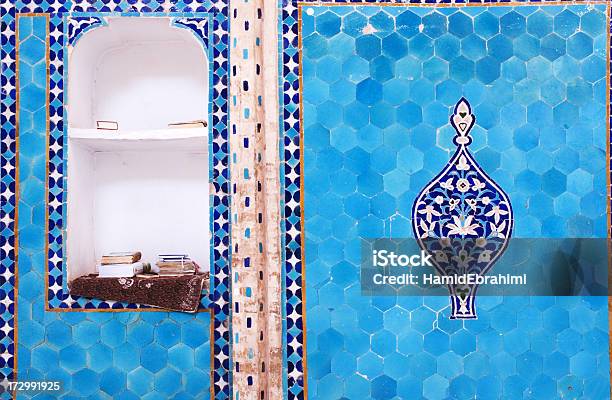 Foto de Azulejos Azuis e mais fotos de stock de Antigo - Antigo, Arquitetura, Arquitetura islâmica