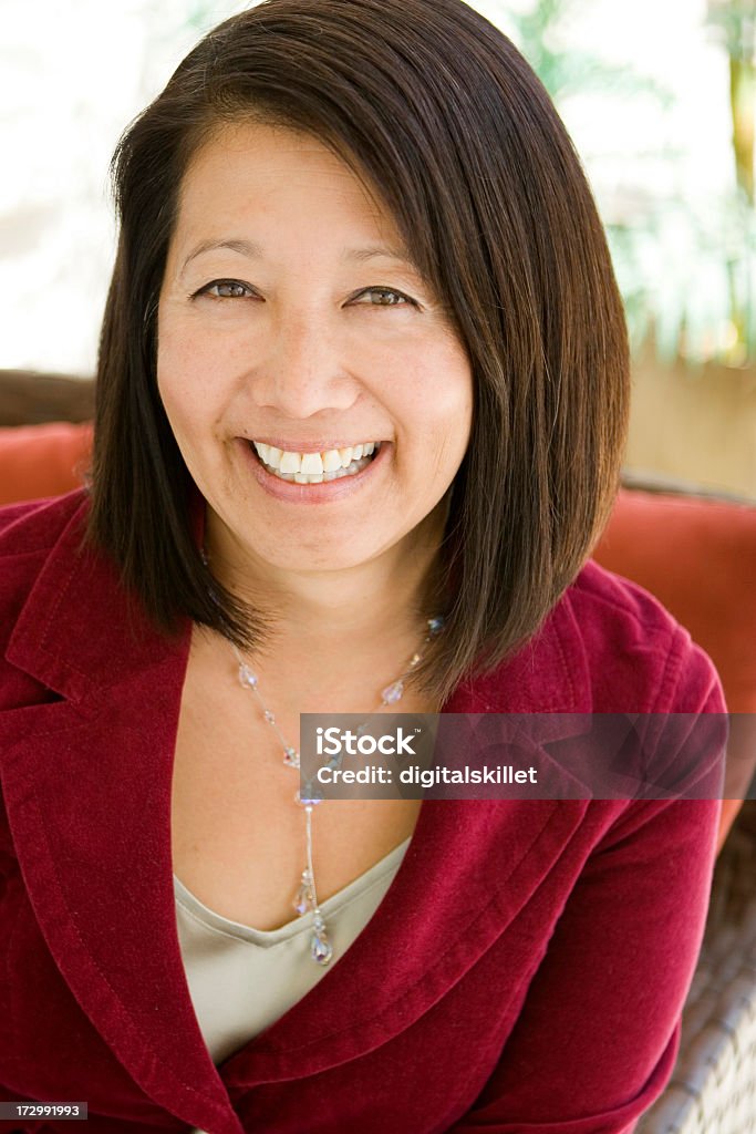 Hermosa mujer asiática - Foto de stock de Adulto libre de derechos