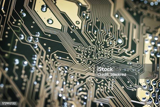 Circuit Board Stock Photo - Download Image Now - Backgrounds, Circuit Board, Close-up