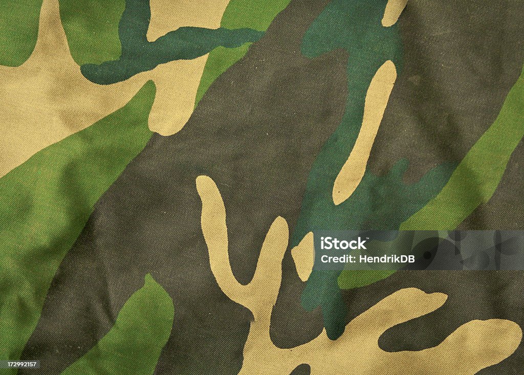 Tela Camouflage - Foto stock royalty-free di Abbigliamento mimetico