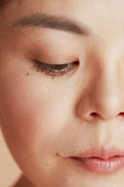 istock Closeup on woman looking down 1729923979