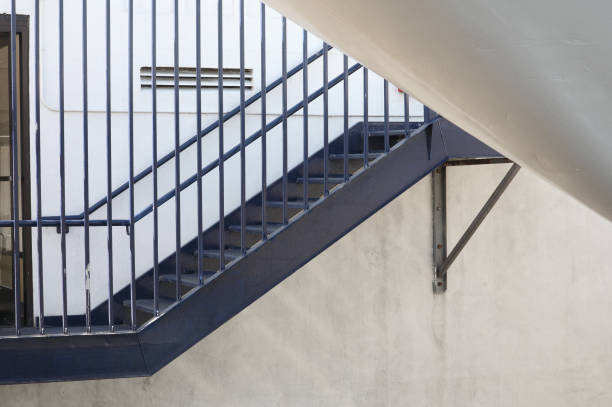 istock Stairs and bow of ship 172993033