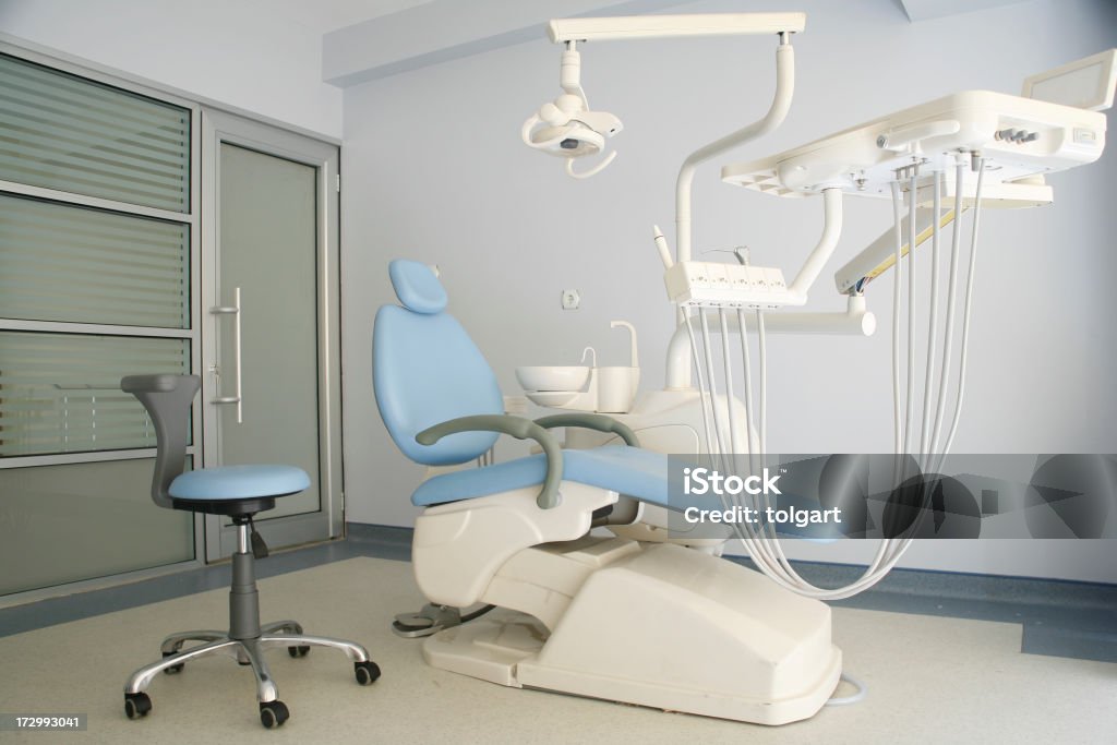 Oficina Dental - Foto de stock de Silla de dentista libre de derechos