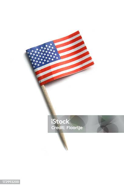 American Flag Stock Photo - Download Image Now - American Flag, Cut Out, Decoration