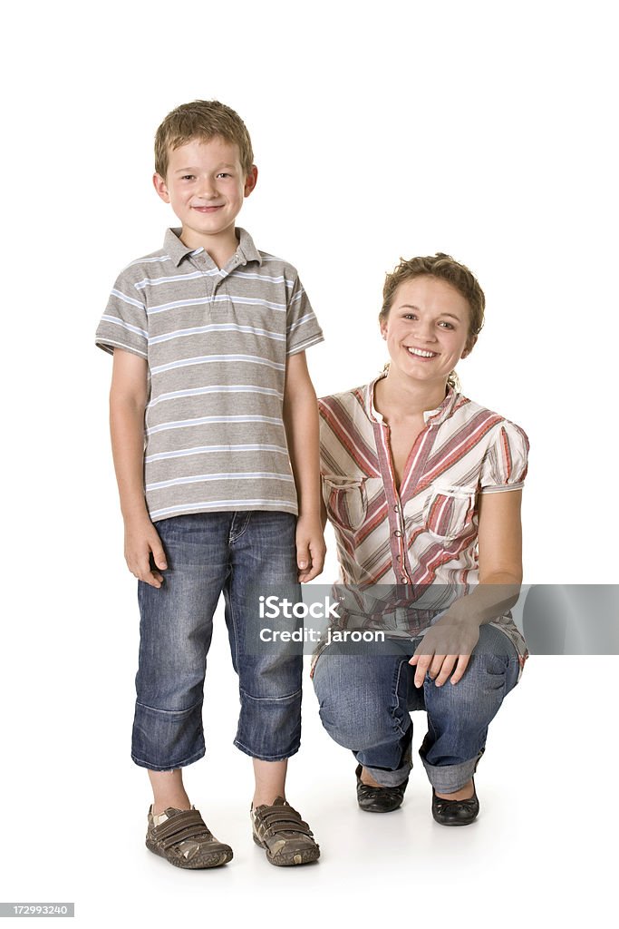 Heureuse mère et son fils - Photo de Deux personnes libre de droits