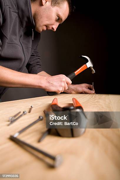 Tools Of A Carpenter Stock Photo - Download Image Now - Adult, Adults Only, Blue-collar Worker