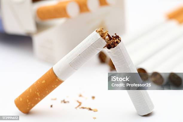 Stop Smoking Stock Photo - Download Image Now - Quitting Smoking, Addiction, Broken