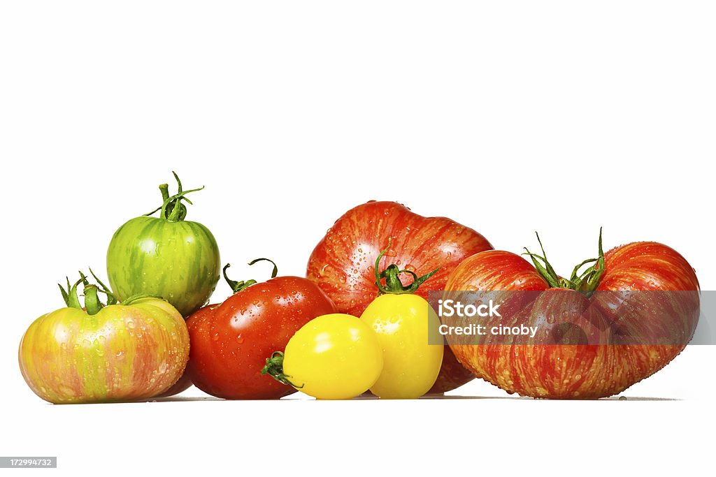 Selecção de Tomate - Royalty-free Tomate Heirloom Foto de stock