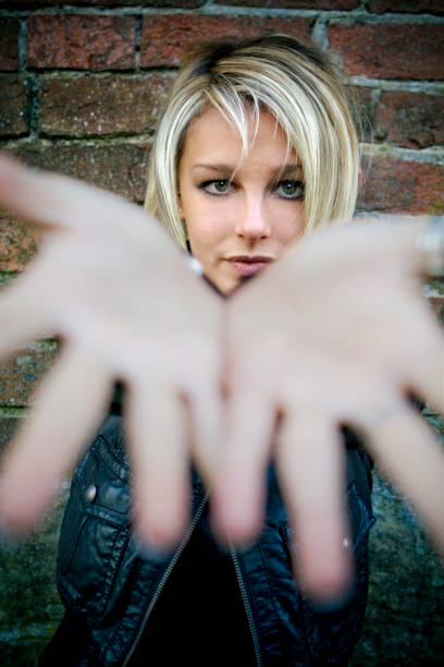 istock Grunge Girl Hands Out 172994757