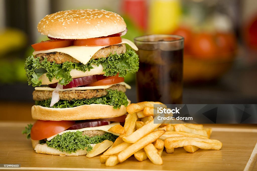 Гамбургер - Стоковые фото Бургер роялти-фри