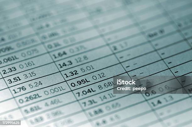 Seria Finansowe - zdjęcia stockowe i więcej obrazów Arkusz kalkulacyjny - Arkusz kalkulacyjny, Bankowość, Bez ludzi