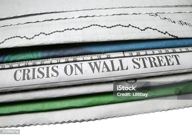 Wall Streetkrise Stockfoto und mehr Bilder von Bankgeschäft - Bankgeschäft, Bankrott, Börse