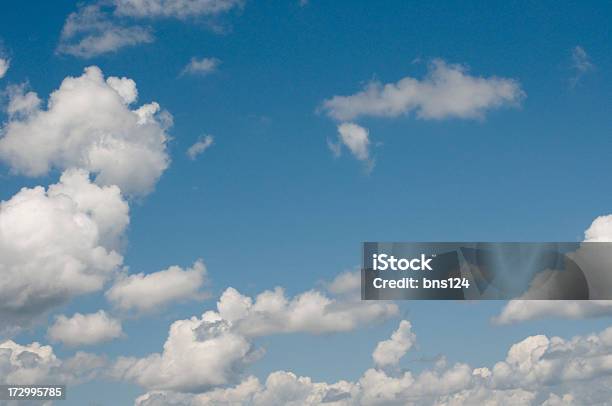 Clouds And Blue Sky Stock Photo - Download Image Now - Backgrounds, Blue, Clear Sky