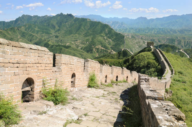Great Wall of China stock photo