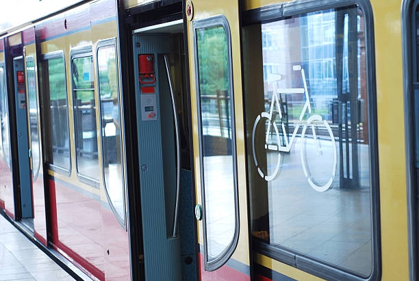 istock s-bahn train in berlin, waggon for bicycles 172997811