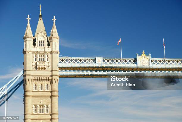 Tower Bridge Stockfoto und mehr Bilder von Architektonisches Detail - Architektonisches Detail, Bildhintergrund, Blau