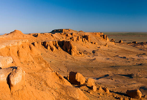 캐년, 고비 사막의 몽고 - gobi desert 뉴스 사진 이미지