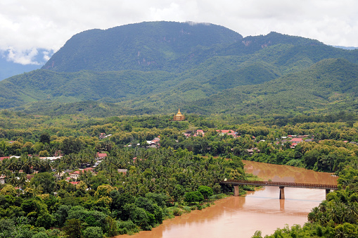 The beautiful city of Luang Prabang in Laos.