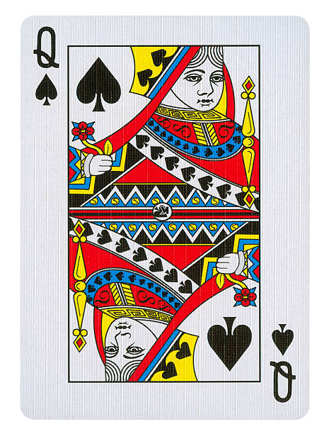 istock Queen Of Spades Isolated (clipping path included) 172998219