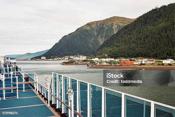 Approaching Juneau Alaska Stock Photo - Download Image Now - Alaska - US State, Boat Deck, Building Exterior