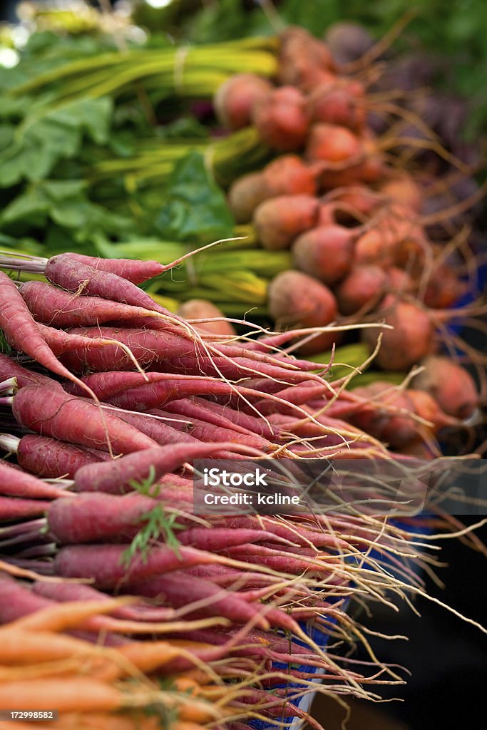 Mercado de Produtos Agrícolas-raiz produtos hortícolas - Royalty-free Alimentação Saudável Foto de stock