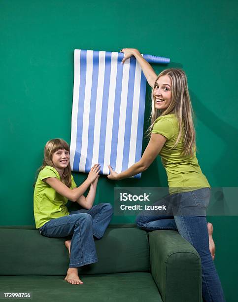 Home Decorating Stock Photo - Download Image Now - A Helping Hand, Adult, Beautiful People
