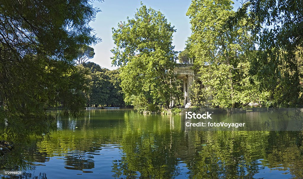 Roma Parco della Villa Borghese - Foto de stock de Roma - Itália royalty-free