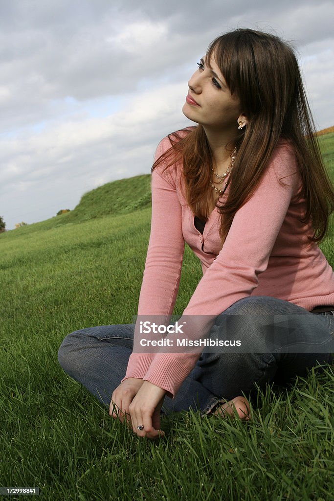 Carissa de la ferme - Photo de Adolescent libre de droits