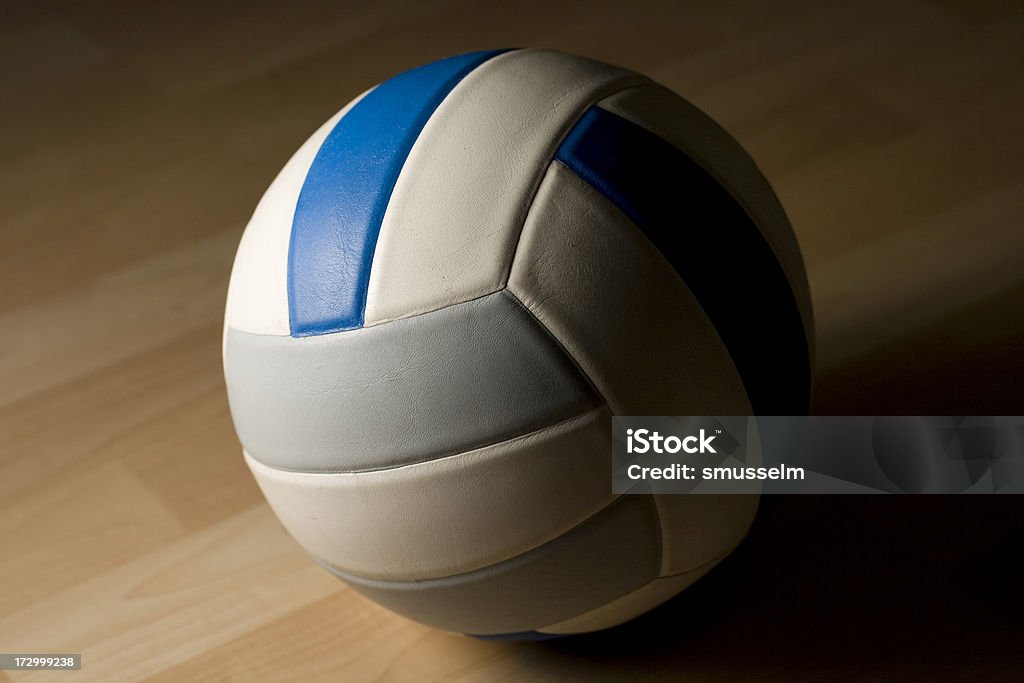 Lone-Volleyball - Lizenzfrei Volleyball - Spielball Stock-Foto