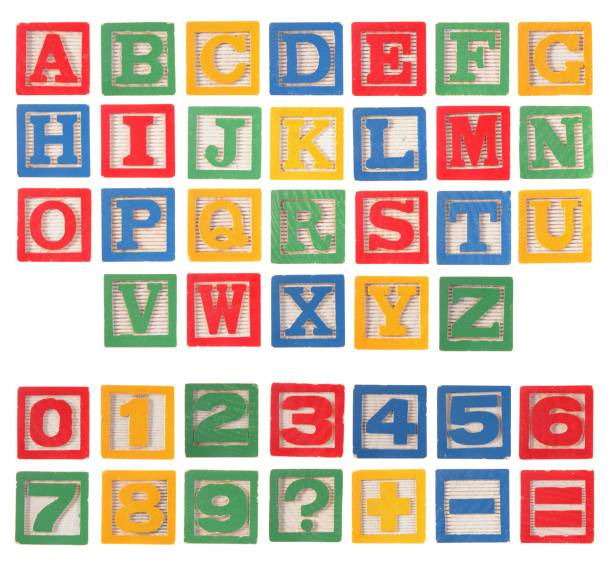 istock Alphabet Block Complete Set XXL with Numbers 172999431
