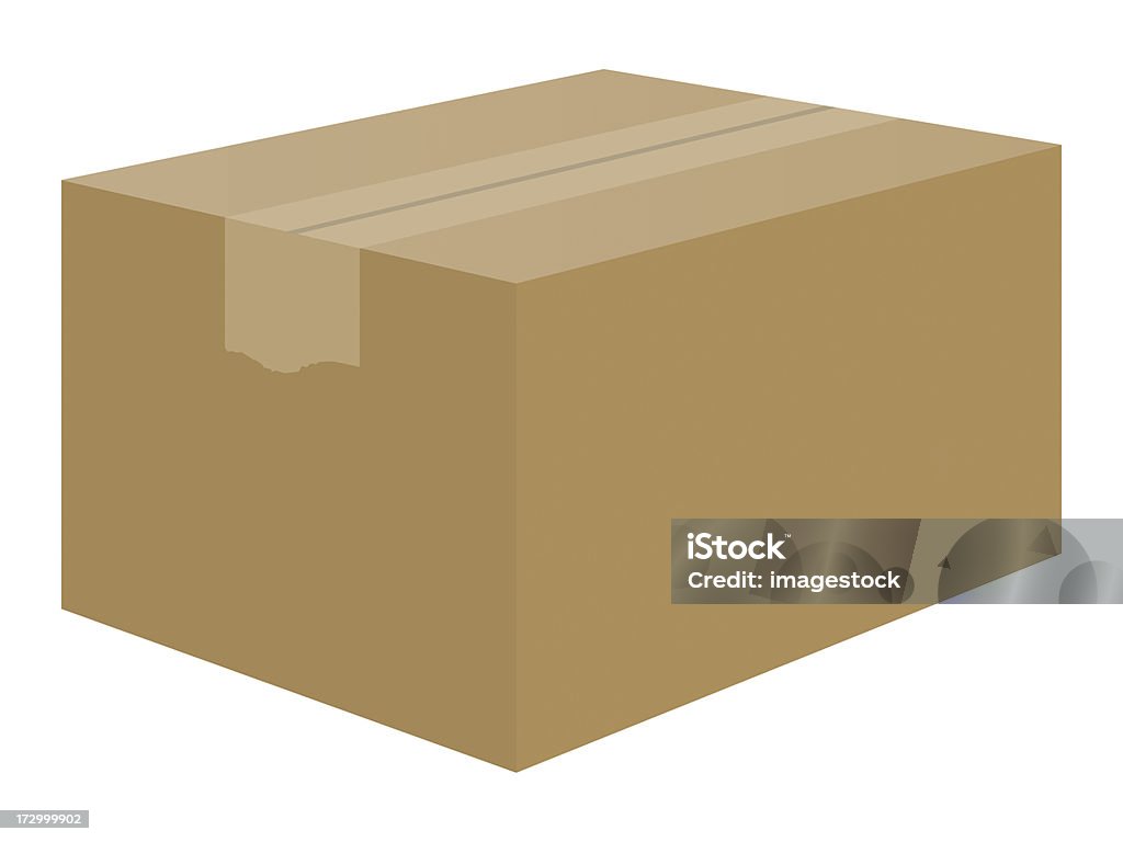Caja de cartón - Foto de stock de Caja libre de derechos