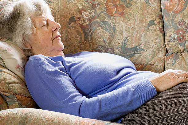 istock Mature woman relaxing 173000393