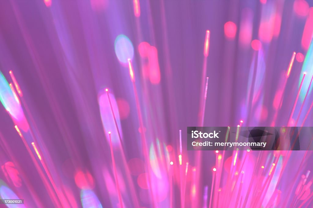 XL lumière rose éclatant - Photo de Fibre optique libre de droits