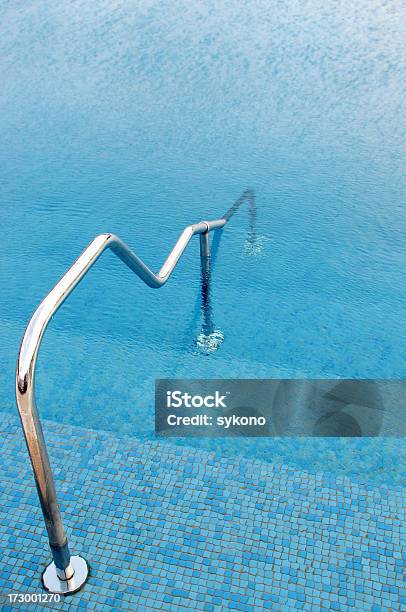 Swimming Pool Series Stock Photo - Download Image Now - Swimming Pool Handrail, Artistic Swimming, Backstroke