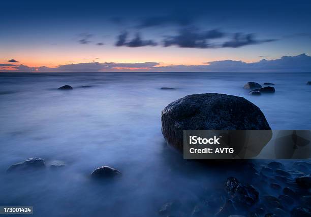 Tranquil Seascape Stock Photo - Download Image Now - Baltic Sea, Beach, Boulder - Rock