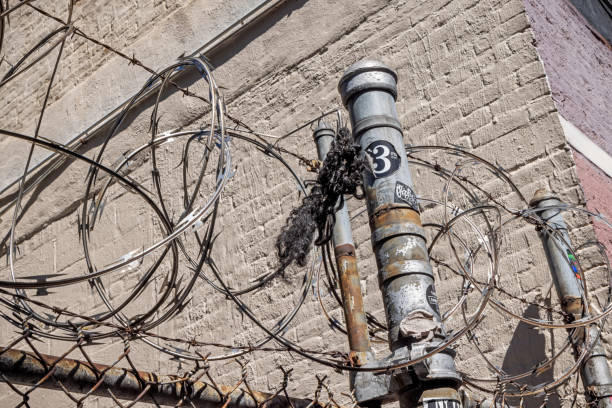 Free Stock Photo of Red Brick Wall With Wire Attachment | Download Free ...