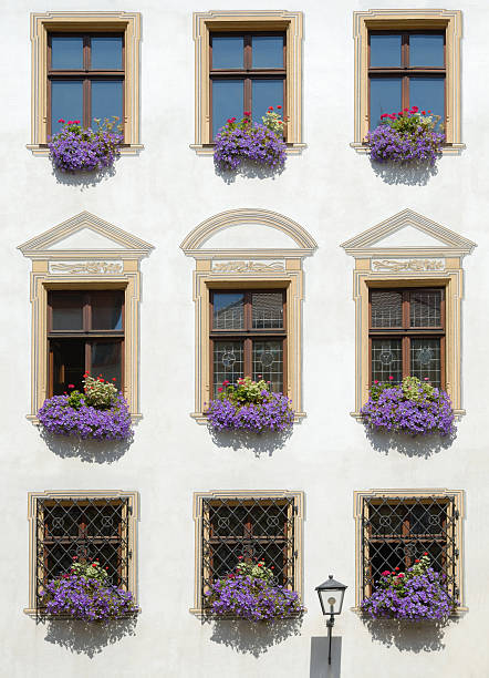 facade of the old town hall in Regensburg, Germany, Bavaria