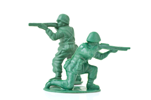 Picture of a toy soldier.
