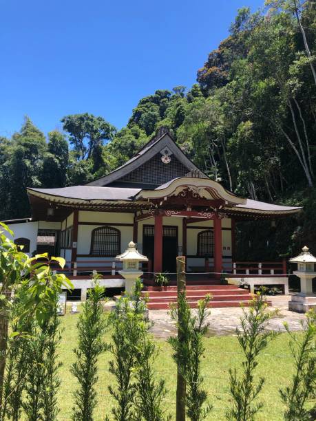 istock Buddhist temple and the Japanese garden 1730027732