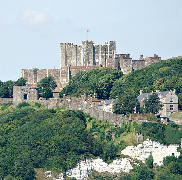 도버 성 - white cliffs of dover dover england kent southeast england 뉴스 사진 이미지