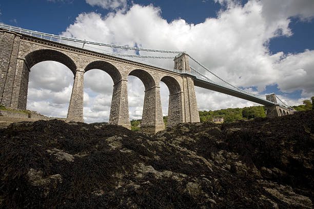 istock The Menai Bridge-Click thumbnail below for alternative view 173002884